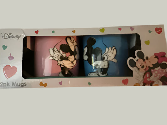 Cute Mickey and Minnie Mugs Set: For Kids or Adults