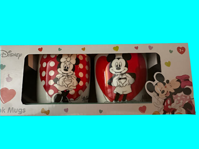 Cute Mickey and Minnie Mugs Set: For Kids or Adults